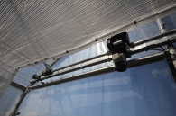 Growing strawberries on elevated structures of Meteor Systems - Lyaskovo village Growing strawberries on elevated structures of Meteor Systems - Lyaskovo village