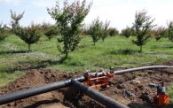 Изграждане на тръбопровод от полиетиленови тръби на челна заварка